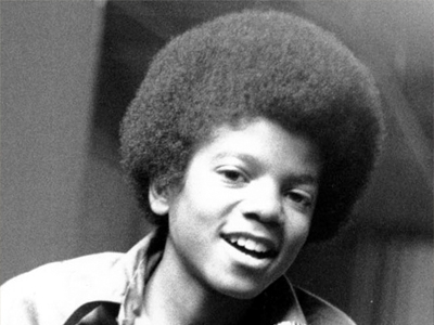 Michael Jackson Afro